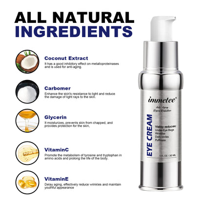 Vitamin C Instant Eye Cream for Anti-Aging & Brightening