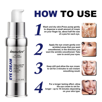 Vitamin C Instant Eye Cream for Anti-Aging & Brightening